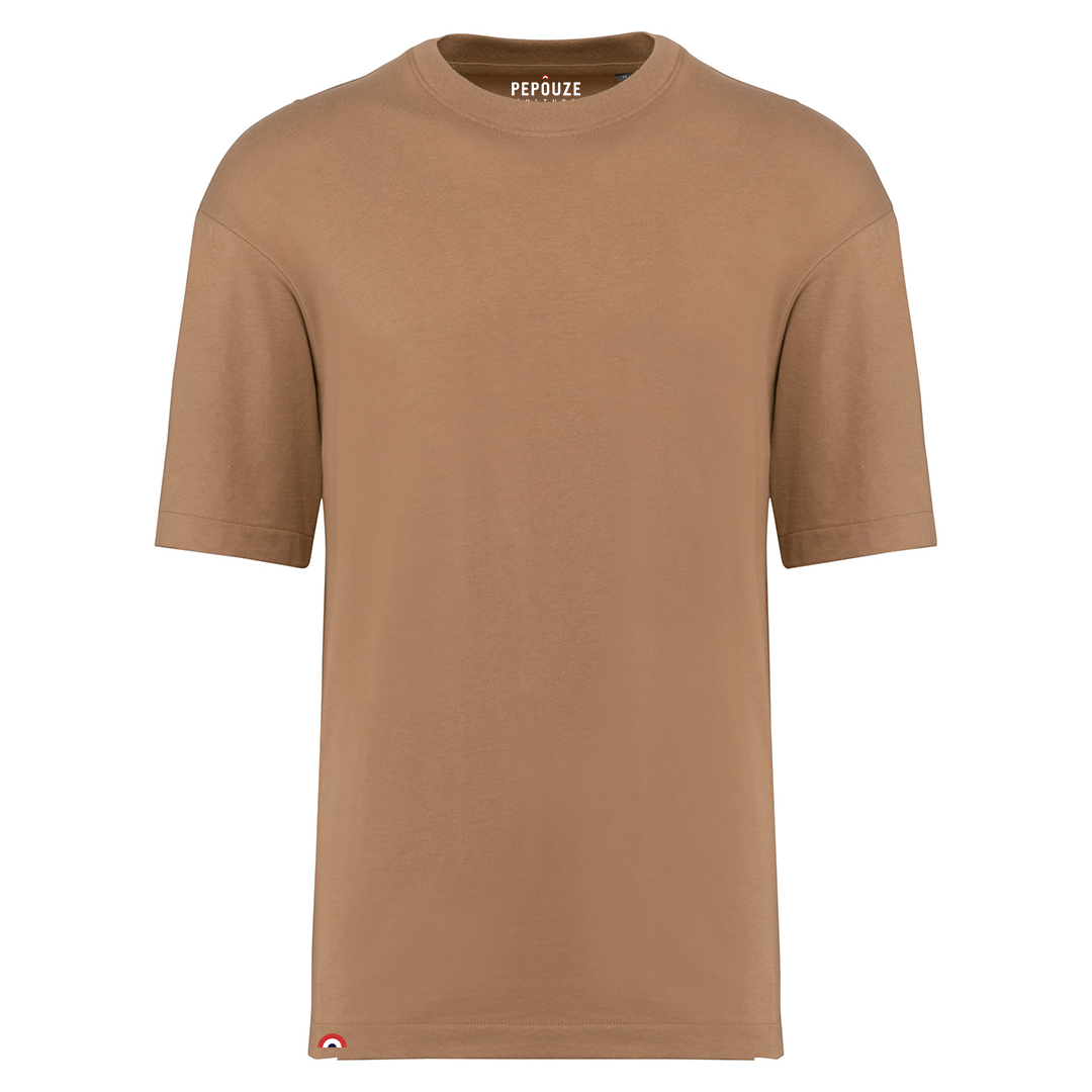 Tee-Shirt Adulte Oversize Tu tires ou tu plaques Mocha Blanc
